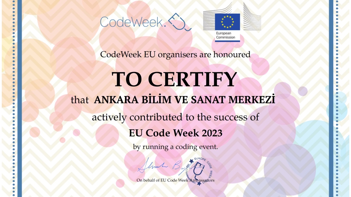 EU Code Week 2023 Etkinliği