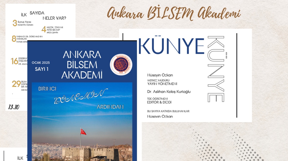 Ankara Bilsem Akademi Yayında...